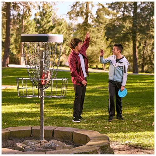 Aerobie Disc Golf Set of 3 Flying Discs, Frisbee Discs for Kids Parties and Backyard Games, Starter Disc Golf Accessories, Teen Boys Gift Ideas, Kids Toys for Ages 5 & Up