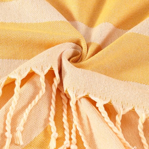 Genovega 6 Packs Oversized Turkish Beach Bath Towel Set Bulk 74"x38" Extra Large Sand Free Quick Dry Swim Camping Pool Clearance Towels Travel Blanket Adult Essentials - color: Multi Pattern One