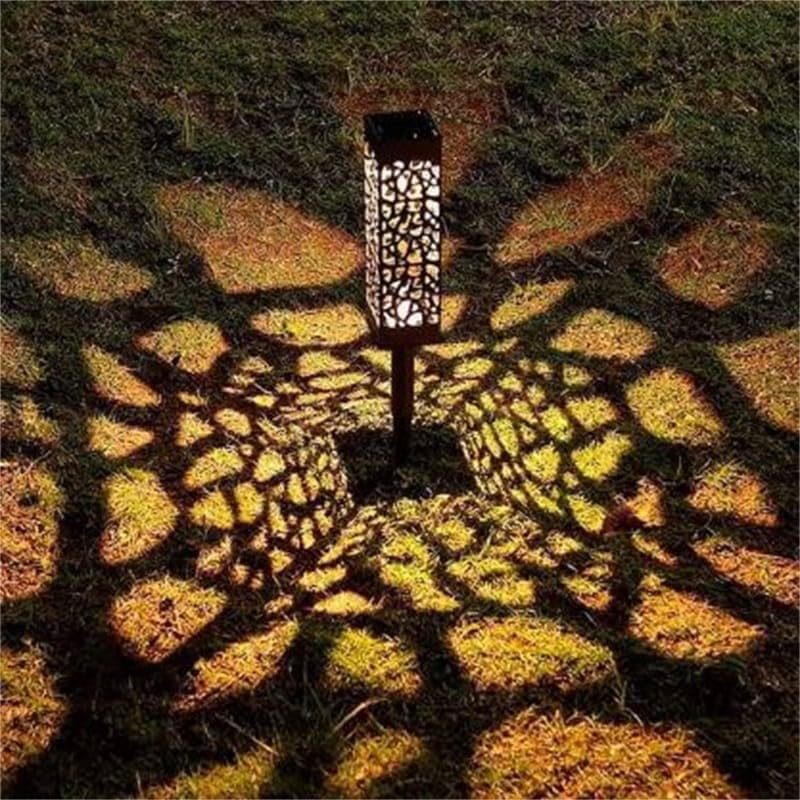 Outdoor Solar Ground Stake Light for Garden, Waterproof Solar Landscape Lighting for Pathway Garden Yard Path Walkway Driveway Lawn Patio Outside Decor, Warm White (1PC) - color: 1PC