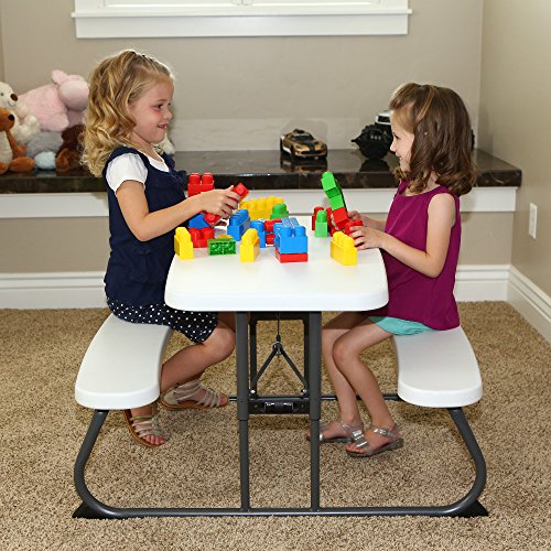 LIFETIME Kid's Picnic Table, White