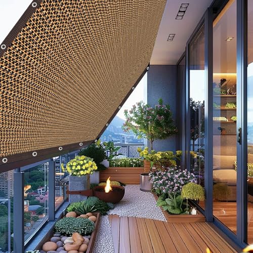 80% Shade Cloth -4x12FT Sunblock Net with Grommet,Lightweight and Durable UV Protection,Shade Cloth for Garden Patio Pergola Balcony Plants Greenhouse Dog Kennel Chicken Coop Outdoor - size: 4X12FT