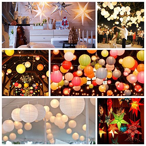 Small LED Lights, 24 Pack, Battery Powered for Paper Lanterns,Balloons,Floral,Weddings & Festival Decorations (Warm White) - color: Warm White