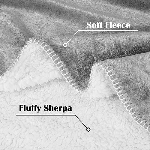 Kritter Planet Waterproof Small Dog Blanket, Soft Puppy Blanket,Washable Furniture Protector, Dog Blanket for Car,Reversible Sherpa Fleece Couch Cover for Small Pets - color: Light Grey, size: 20x30 Inches