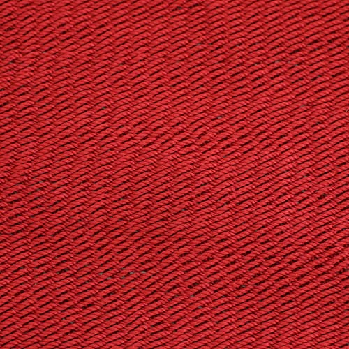 Sunnydaze Soft-Spun Polyester Rope Double Hammock for Outside - 600-Pound Weight Capacity Extra Large Hammock - Red - color: Red