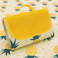 Hi Space Picnic Blankets Extra Large 80''x60'' Picnic Mat Waterproof Foldable Beach Picnic Blanket Washable Park Blanket Outdoor Blanket for Grass Lawn Camping (Yellow Pineapple) - color: Yellow Pineapple