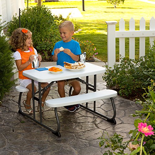 LIFETIME Kid's Picnic Table, White
