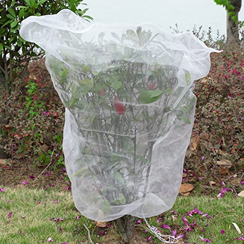 Mesh Plant Cover 3PCS,Garden Netting Mesh Outdoor,Netting for Tomato Plants,Garden Bug Netting Plant Cover,Bird Netting for Garden,Fruit Tree Netting (2.6 x3.2 ft) - size: 2.6 x3.2 ft