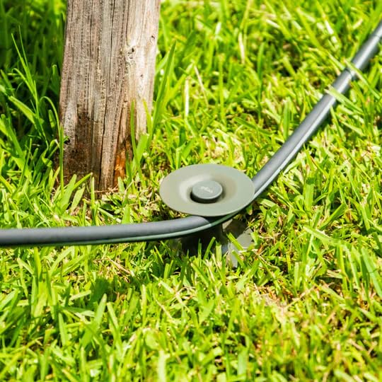 Vego Hose Guide Spike (Pack of 2) - 9.6 Inch Spinning Guides to Protect Your Garden, Easy Installation for Tidy and Safe Management
