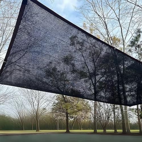 winemana 40% Black Shade Cloth, 3.3 x 13.3 FT Mesh Tarp for Garden Greenhouse Patio, Plants Heat Protection, Outdoor Sun Shade Cover, Resistant Netting Screen with Grommets for Growing Chicken Coop - size: 3.3 FT x 13.3 FT, style: 40%