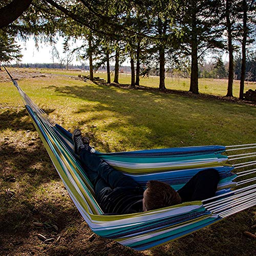 Vivere Brazilian Style Fringe 2-Person Hammock - color: Salsa