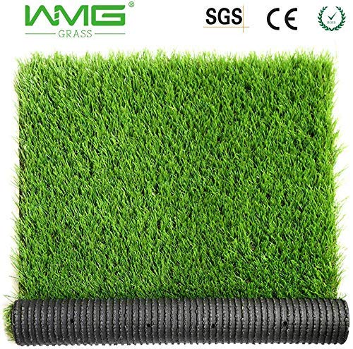 Premium Artificial Grass, Drainage Mat, 6.5' x 10' Artificial Turf for Dogs, Cats, Pets, Turf Realistic Indoor/Outdoor for Garden, Patio (65 sq ft) - 2 Pack - size: 6.5ft*10ft