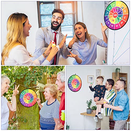 Hungdao 3 Sets Carnival Games Combo Set, Dart Board with Balls Plastic Cones Ring Bean Bags Toss Game for Boys Girls Adults Family Birthday Yard Indoor Outdoor - style: Fun Style