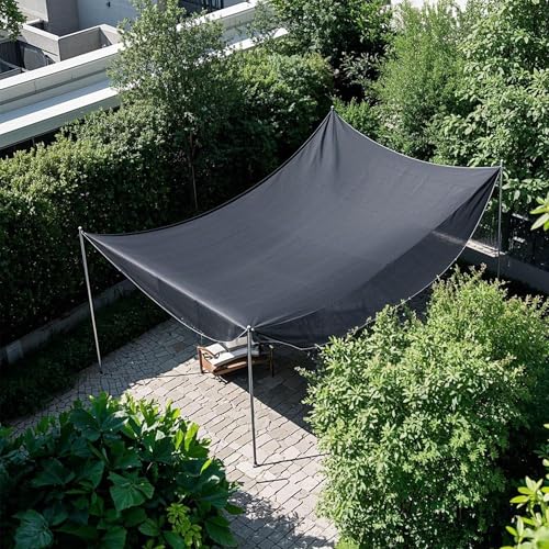 winemana 90% Black Shade Cloth, 3.3 x 10 FT Garden Mesh Tarp for Plants Heat Protection with Grommets, Sunshade Plant Cover for Greenhouse, Barns Kennel, Outdoor Netting Screens for Patio & Porch - size: 3.3 FT x 10 FT, style: 90%