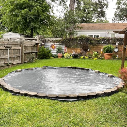 Sliver Tarps Heavy Duty Waterproof, 12 Mil Large Tarps with Grommets and Reinforced Edges, UV Tear Fade Resistant, Heavy Duty Tarps for Outdoors Patio Camping, 9 * 9FT - color: Silver-12 Mil, size: 9*9FT