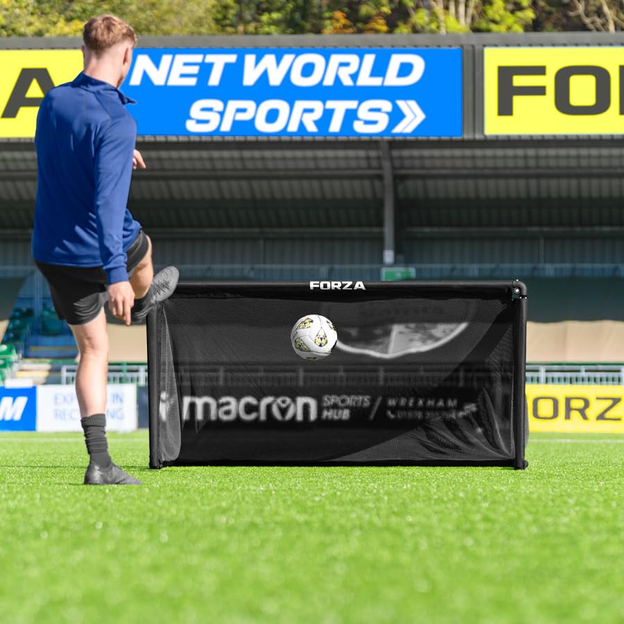 FORZA POD Goal Lite | Lightweight ALU40 Portable Soccer Goal – Assembles in Seconds – Perfect for Training, Matches & Backyard Play – Sizes: 4ft, 5ft & 6ft - color: Black, size: 6 x 3