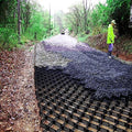 ERRULAN Geo Cells 2"/ 5cm Tall, Heavy Duty Mesh Permeable Paver System, Polyethylene Earthwork Ground Stabilization Grid Slope Grid Erosion Control (Color : WxH, Size : 4x6 m/13x20 ft) - size: 4x6 m/13x20 ft