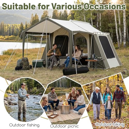 Nogeqi Camping Chair Bag Replacement, Black Portable Folding Chair Bag with Shoulder Strap for Travel Camping Sports Outdoors, 80x20cm/31.5x7.87in (Chair is Not Included)