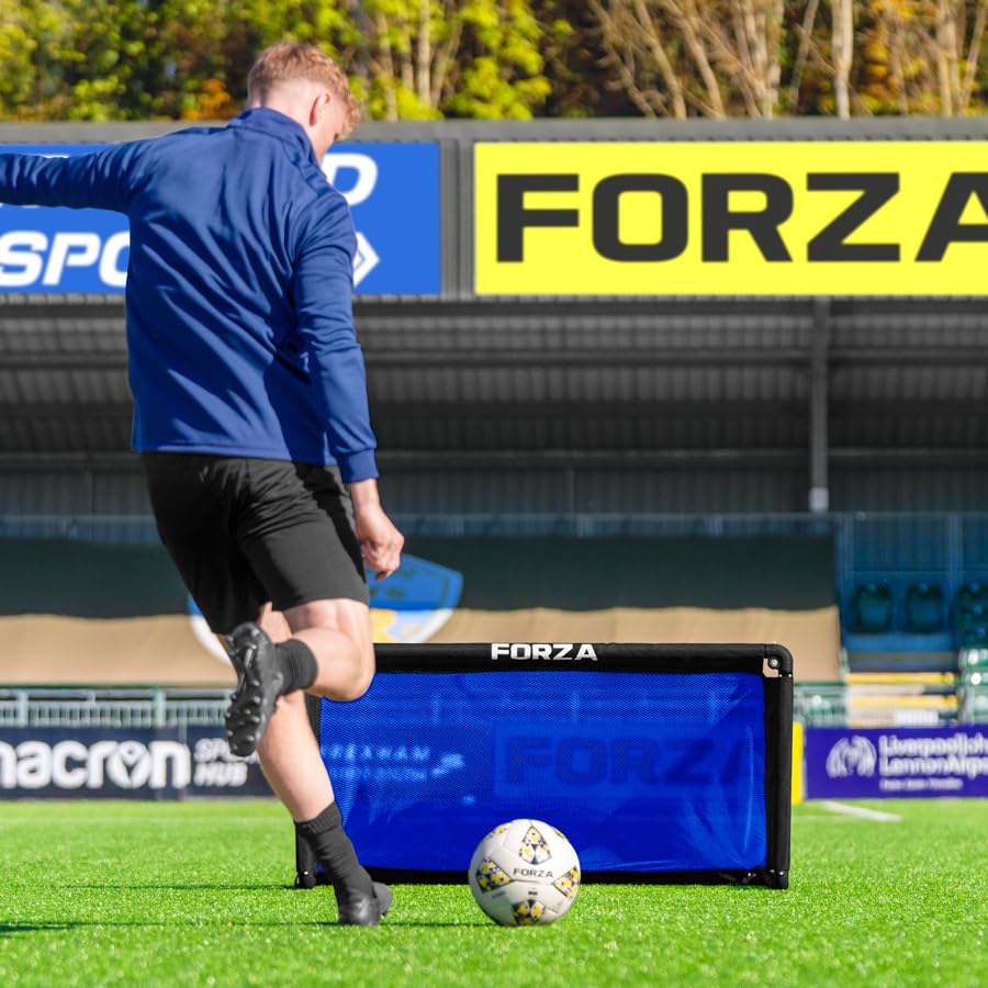 FORZA POD Goal Lite | Lightweight ALU40 Portable Soccer Goal – Assembles in Seconds – Perfect for Training, Matches & Backyard Play – Sizes: 4ft, 5ft & 6ft - color: Electric Blue, size: 4 x 2