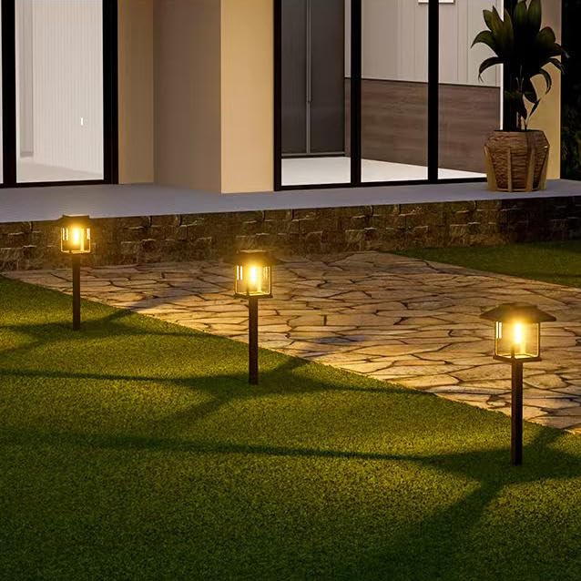 Albelt Solar Pathyway Lights Outdoor, 2 Pack Waterproof Solar Garden Lights with Auto On/Off, Landscape Lighting for Garden, Yard, Pathway, Patio, Driveway Decor - size: 2 Pack