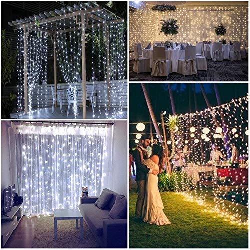 2-Pack Connectable Christmas Lights Outdoor, Total 164FT 400LED Christmas String Lights Waterproof with 8 Modes & Timer, Green Wire Twinkle Lights for Xmas Tree Decorations Outdoor Indoor, Cool White - color: Cool White