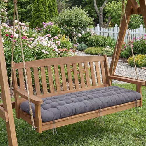 Wenqik Long Floor Cushion Large Floor Cushion with Brushed Cotton 74.8 x 27.5 x 3.15 in Jumbo Lounger Pillow for Outdoor Indoor Bay Window Meditation Yoga Reading Sleeping(Dark Gray) - color: Dark Gray