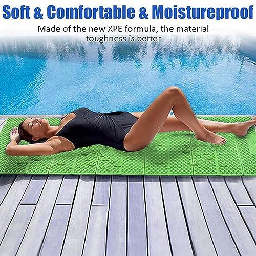 Foam Camping Pads for Sleeping, Foldable Closed Cell Foam Camping Mattress, Waterproof Outdoor Sleeping Mat for Ultralight Backpacking Thru-Hiking - color: 1 Pack