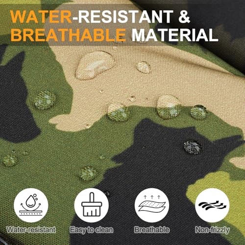 BEAUTYZOO Outdoor Dog Bed Waterproof, Camping Dog Bed Reversible, Portable Travel Bed with Carry Bag- Machine Washable, Durable, Foldable Pet Blanket for Medium Large Dogs, 26" x 43" Camouflage - color: Camouflage, size: 43.0"L x 26.0"W x 2"Th