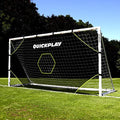 QuickPlay Target Net Lite Soccer Target Net - 5-Zone Shooting Trainer for Backyard & Club Practice - Easy Setup Soccer Training Equipment for Kids to Adults - Durable Mesh for Home Soccer Training - style: 12 x 6'