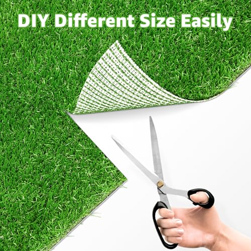 Artificial Dog Grass Pee Pad 18.75"x15" 2 Pack, Washable Indoor Potty Training Replacement Turf for Puppy, Reusable Realistic Grass Mat for Dogs - size: 18.75"x15"