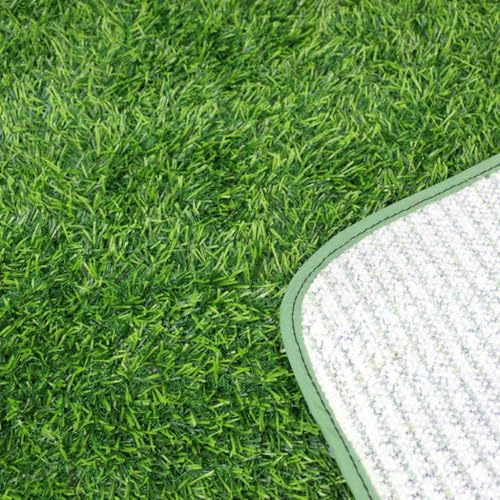 28" x 35" Large Grass Pad for Dogs Potty, Artificial Grass, Soft Fresh Dog Potty Training Rug, Dog Pee Pad, Pet Feeding Mat, Waterproof, Easy-Clean Rubber Backing Indoor/Outdoor