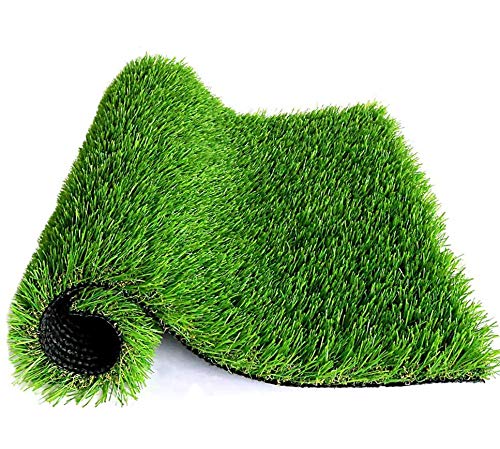 Premium Artificial Grass, Drainage Mat, 4' x 13' Artificial Turf for Dogs, Cats, Pets, Turf Realistic Indoor/Outdoor for Garden, Patio (52 sq ft) - 2 Pack - size: 4ft*13ft