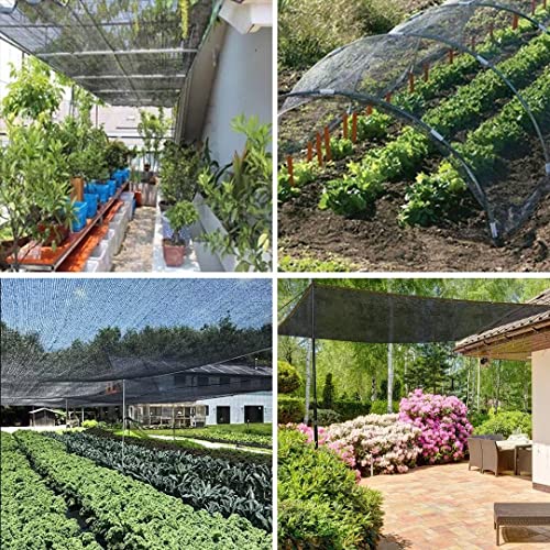 Shade Cloth for Garden Plants Greenhouse, 40-50% Sunblock Neting -for Outdoor Garden Lawn Plant Sun Shade Cloths for Kennel Chicken Coop Easier to Hang Net Cover - size: 3'x6'