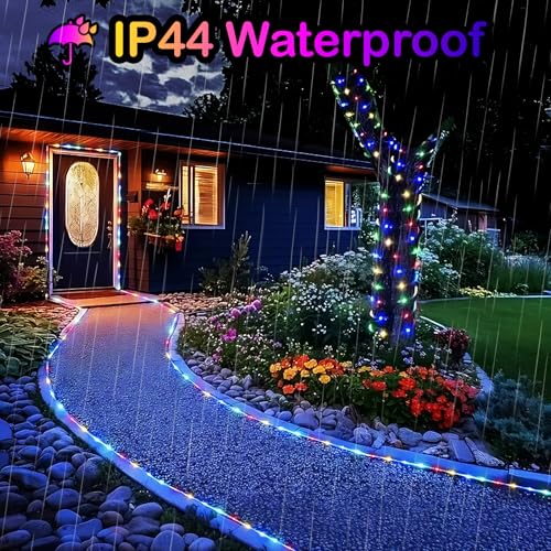 Decute 500LED 164FT Fairy String Lights Christmas Lights Green Copper Wire with Remote, Firefly Starry Light for DIY Christmas Tree Costume Wedding Party Table Centerpiece Decor Multicolor - color: Muticolor, size: 500LED