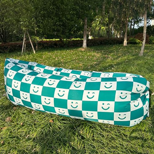 Inflatable Lounger, Air Sofa Chair, Camping & Beach Accessories, Portable Water Proof Couch for Hiking, Picnics, Outdoor, Music Festivals & Backyard, Lightweight Air Hammock (170x80cm / 66.9x31.5in)