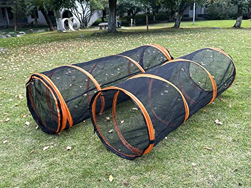 Pet Cat and Dog Tunnel Tent Foldable Pet Tent Outdoor Pop Up Pet Playpen Cage Fences House (Styles 3) - style: Styles 3