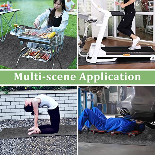 74" X 72" Hot Tub Mat, Large Inflatable Hot Tubs Floor Pad, Anti-Slip Waterproof Spa Pool Ground Protection, Hot Tub Flooring Protector, Protect The hot tubs from wear, Suitable for Outdoor Indoor