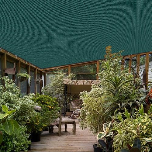 80% Garden Shade Cloth Sun Shade Fabric – UV Resistant Durable Sunblock Netting for Plants,Outdoor Patio,and Greenhouse Coverage[Green 8×12FT] - size: 8×12FT