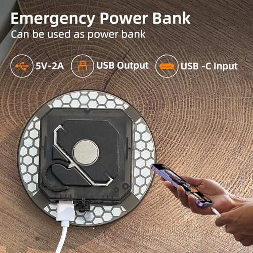 Transparent Portable Rechargeable LED Camping Lights,Waterproof Outdoor Light with 5000Lm,Super Bright Hanging Lanterns for Tents, Canopies & Outdoor Emergencies（Infinitely dimmable） - size: 40W(PRO)