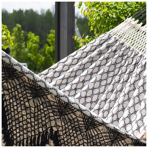 Vivere Authentic Brazilian Luxury Hammock - 450 lb Capacity - color: Luxo