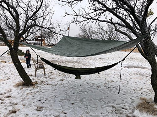 Waterproof 10 x 12 Feet Tarp Heavy Duty 9-mil Thick Multi-Purpose Covers Army Green PE Tarpaulin - color: 9mil Army Green, size: 10x12 FT
