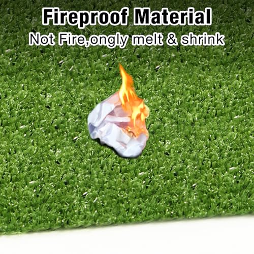 GLOBREEN Fake Grass Pee Pads for Dogs Potty Training, 2 PCS Replacement 2FT X 6FT Artificial Turf Outdoor Rugs for Pets Patio Balcony, with Drainage Hole - size: 2FTX6FT-2pack