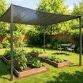 SUNNY GUARD 35-45% Sun Shade Cloth, 6.5 x 20 FT Black HDPE Mesh – Breathable Garden Shade Cover for Plants, Vegetables, Greenhouse, Patio, Chicken Coop & Dog Kennel - color: 40% SHADE-BLACK, size: 6.5 FT x 20 FT