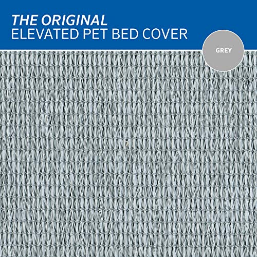 Coolaroo Original Pet Bed Replacement Cover - Grey - Large (43.5" x 31.5") (Pack of 3) - color: Grey, size: Large (Pack of 3), style: Large
