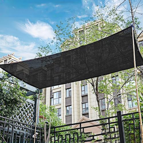 winemana 70% Black Shade Cloth, 3.3 x 6.6 FT Durable Mesh Tarp with Grommets, Resistant Garden Sun Shade Netting with Taped Edge for Plant Cover, Greenhouse, Patio, Tomatoes, Chicken Coop, Barn Kennel - size: 3.3 Ft X 6.6 Ft, style: 70%