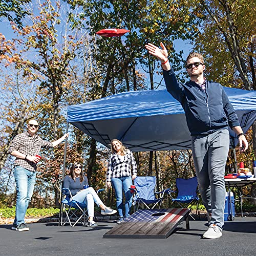 Baseball Themed Cornhole Boards, 2x4 Premium Corn Hole Board Set, Officially Licensed Cornhole Boards, Perfect for Tailgates - color: Boston, size: 1. NO Fun Accessories