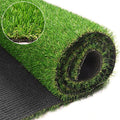 Weidear Artificial Turf Grass 1 ft x 23 ft, Realistic Fake Grass Rug with Drainage Holes, 20MM Indoor Outdoor Lawn Grass Landscape for Backyard Patio, Synthetic Grass Mat for Dogs Pets, Customized - size: 1ftx23ft