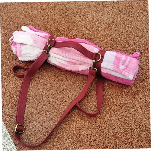 Outanaya Picnic Blanket Carry Strap Yoga Mat Carry Strap with Handle for Outdoor Travel and Exercise Fitness Use