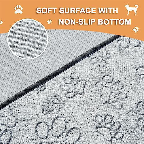 Qeils Reusable Puppy Pads, 6 Pack Washable Pee Pads for Dogs, Non Slip Wee Wee pad, Absorbent and Leakproof Training Mats for Potty, Crate, Playpen, Bed, Sofa, 30"x 34" - size: 30x34(pack of 6)