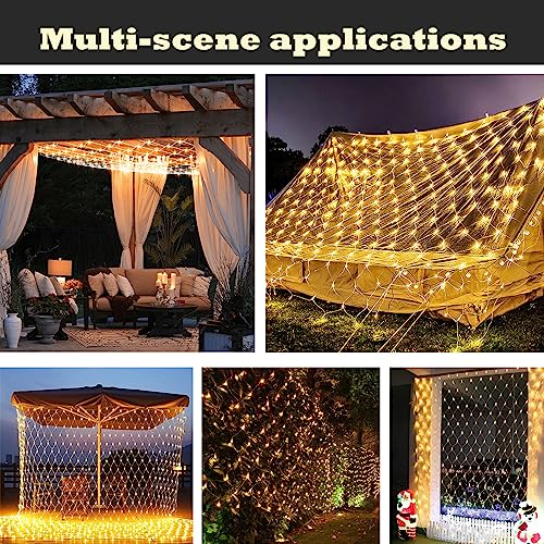 Eueasy LED Lights Outdoor net Lights String