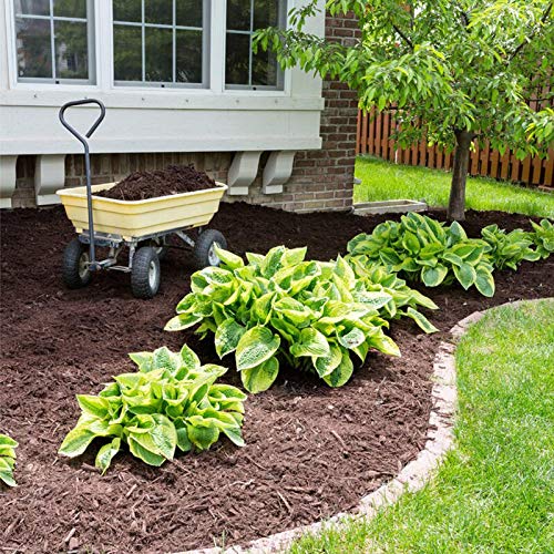 UWIOFF Weed Barrier Landscape Fabric, 4ft x 20ft Durable & Heavy-Duty Garden Landscaping Fabric, Premium UV Resistant Weed Block Gardening Mat, Weed Control Ground Cover for Outdoor Gardens - size: 4ft X 20ft